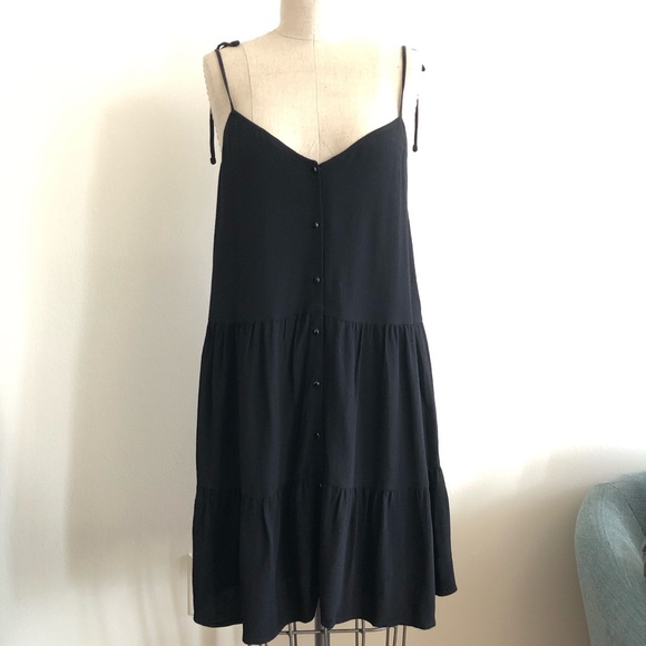 Sézane Félicie Dress | Black | 36 - Picture 4 of 13